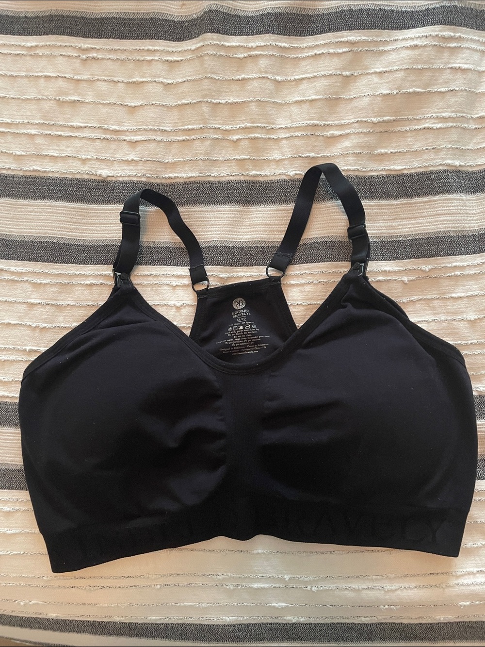 Kindred Bravely Black Nursing Bra
